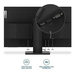 Lenovo ThinkVision E24-28 24-Inch FHD IPS WLED Monitor Ergonomic Design - 2021 Model - Grade A (Used)