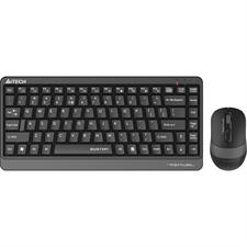 A4Tech FGS1110Q Fstyler 2.4G Quiet Key Wrist-Protect Combo Set Wireless Keyboard and Mouse - Grey