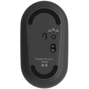 Logitech PEBBLE MOUSE 2 M350S Slim Compact Bluetooth Mouse | Tonal Graphite