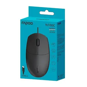 Rapoo N100C Type-C Wired Optical Mouse