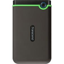 Transcend StoreJet 25M3 4TB Ruggedized USB 3.1 Portable Hard Drive - TS4TSJ25M3S