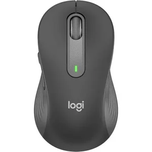 Logitech Signature M650 L Mouse, SmartWheel Scrolling, SilentTouch Silent Clicks, Bluetooth Low Energy Or Logi Bolt USB Receiver, Graphite