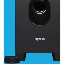 Logitech Z313 2.1 Multimedia Speaker System with Subwoofer, 50 Watts Peak 25 Watts RMS, 3.5mm Audio Input, Black