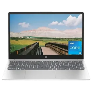 HP Laptop 15-FD0647TU, 13th Gen Intel Core i5-1334U, 16GB DDR4-3200MT/s, 256GB PCIe NVMe M.2 SSD, 15.6" FHD 1080p, Windows 11 , Backlit Keyboard, Natural Silver | Used