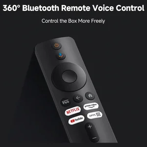 Xiaomi TV Box S (3rd Gen) Google TV 4K Ultra - Global Version Wi-Fi 6, 2.4GHz / 5GHz  Bluetooth 5.2, 2GB RAM, 32GB ROM