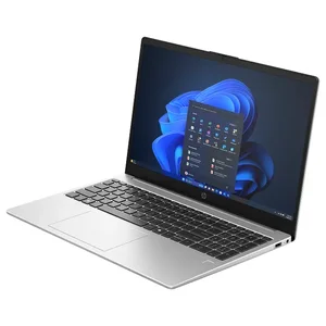 HP 250R G10 Laptop, Intel Core 5 120U 10-Core, 8GB DDR5-5600 RAM, 512GB M.2 2280 PCIe NVMe, 15.6" FHD, Turbo Silver