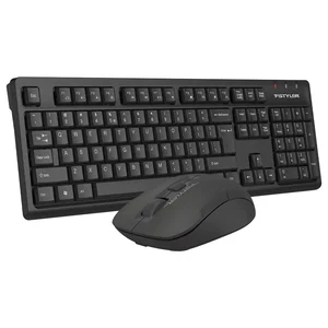 A4Tech FG1200S 2.4GHz Wireless Desktop Set Silent Click Black