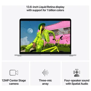 Apple MacBook Air 13.6 inch, Apple M5 10-Core Chip, 16GB Unified RAM 512GB SSD, Silver