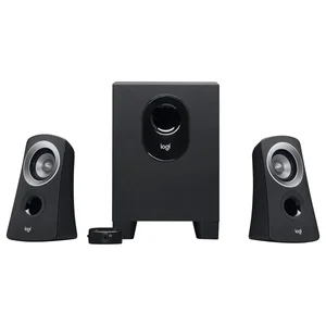 Logitech Z313 2.1 Multimedia Speaker System with Subwoofer, 50 Watts Peak 25 Watts RMS, 3.5mm Audio Input, Black