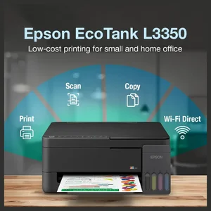 Epson EcoTank L3350 WiFi All-in-One InkTank Colour Printer, Scanner and Copier,Up To 7,500 Colour Pages Yield (Official Warranty)