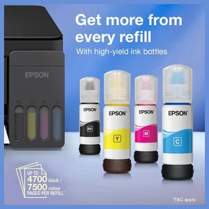 Epson EcoTank L3350 WiFi All-in-One InkTank Colour Printer, Scanner and Copier,Up To 7,500 Colour Pages Yield (Official Warranty)
