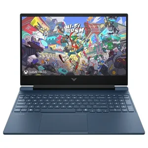 HP Victus Gaming Laptop 15-FA2114NIA, Intel Core 7 240H, NVIDIA GeForce RTX 5060 8GB GDDR7, 16GB DDR5 RAM, 1TB PCIe NVMe SSD, 15.6" FHD 144Hz IPS, Backlit Keyboard, FreeDOS 3.0, Performance Blue