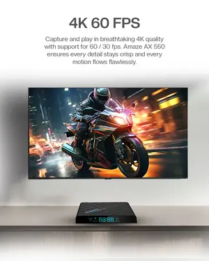 Dany Amaze AX-550 Android Box, 2Gb Ram,16Gb Rom, Optical Fiber Interface - Android 15