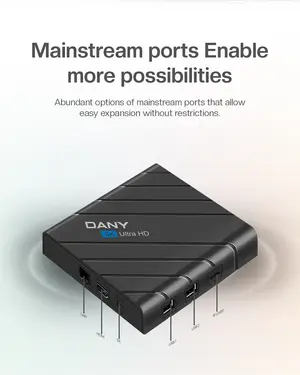 Dany Amaze AX-550 Android Box, 2Gb Ram,16Gb Rom, Optical Fiber Interface - Android 15