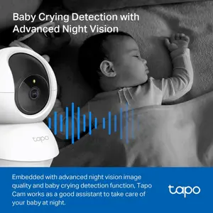 TP-Link Tapo C200c Pan/Tilt Home Security Wi-Fi Camera | Ver 2.0