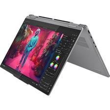 Lenovo Yoga 7i - Ryzen 5 8640HS, 8GB RAM, 512GB SSD, 16" WUXGA IPS Touch, Backlit Keyboard, Fingerprint Reader, Windows 11 - Arctic Grey