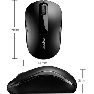 Rapoo M10 Plus Wireless Optical Mouse / Black