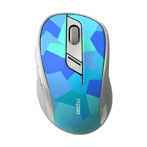 Rapoo M500 Silent Multi-mode Wireless Optical Mouse - Blue