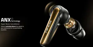 Ronin R-7065 Eclipse Wireless Earbuds / ANC+ENC / Black