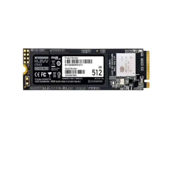 KLEVV CRAS C710 512GB NVMe PCIe Gen3x4 SSD in Pakistan for Rs