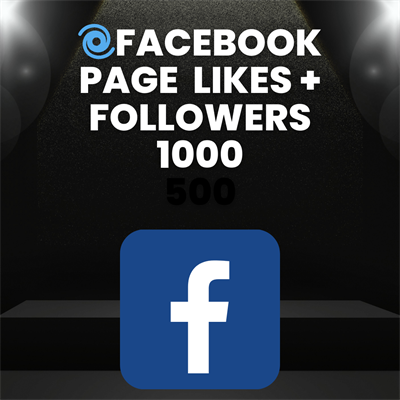 1000 Facebook Page Likes  Followers 30 Days Guaranteed 