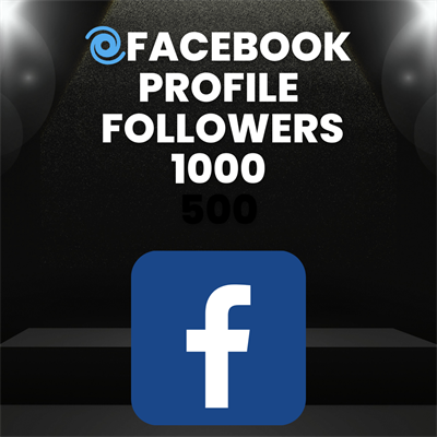 1000 Facebook Profile Followers 30 Days Guaranteed 