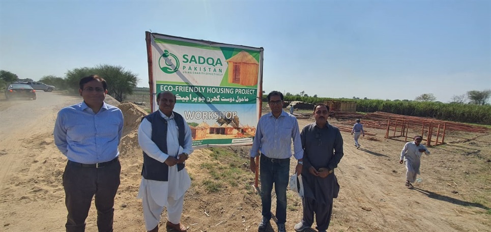 Low-cost Housing for Flood Victims