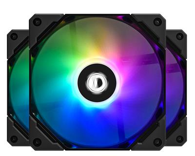 ID-COOLING TF 12025 ARGB TRIO 120mm Black 3 Pack Fans 