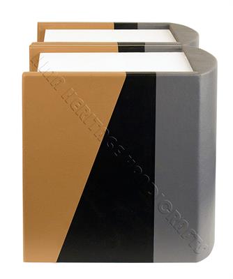 Elegant PU Leather Book-Shaped Companion Cremation Urn – Memorial Keepsake for Loved Ones