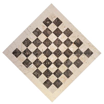 Oceanic Botticina Marble Chess Set with Customizable Border Variants – Elegant Marble Chessboard for Classic & Modern Interiors
