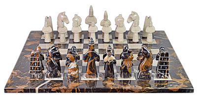 Michael Angelo & Verona Marble Royal Bishop Series – Handcrafted Luxury Chess Set for Collectors & Connoisseurs