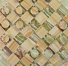 Elegant Burma Teak & Green Onyx Checkers Set – Timeless Craftsmanship for Game Lovers
