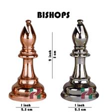 Solid Brass Staunton Series Chess Pieces Set – Premium Handcrafted Chessmen for Timeless Strategy Games