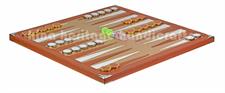 Premium Leather Reversible Game Board – Dual-Sided Chess and Backgammon Set with Imperium Series Handcrafted Wooden Chess Pieces and Wooden checkers Elegant PU Leather Storage Box