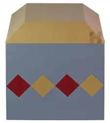 PU Leather Diamond Crest Garden Cremation Urn for Human Ashes – Handcrafted Memorial Urn with Secure Lid and Elegant Checkered Pattern 