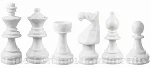Handcrafted Black Zebra and White Marble European Style Chess Pieces Set – Luxury Staunton Chessmen for Collectors & Home Decor