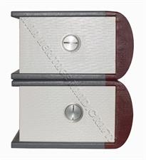 Elegant PU Leather Book-Shaped Cremation Urn with Pinwheel Texture – Memorial Keepsake Companion