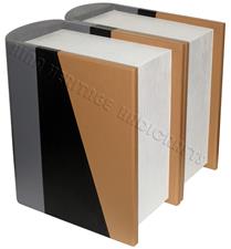 Elegant PU Leather Book-Shaped Companion Cremation Urn – Memorial Keepsake for Loved Ones