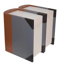 Elegant PU Leather Traditional Book-Shaped Companion Cremation Urn – Premium Memorial Keepsake for Loved Ones