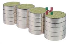 Olive Green Crocodile Textured Faux Leather Backgammon Checkers 44.5x10mm with Silver Edges & Olive Green Crocodile Faux Leather Storage Box
