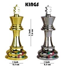 Premium Solid Brass Staunton Series Chess Pieces Set – Luxury Chess Set with Classic Design