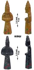 Jet Black & Indus Gold Marble Chess Set – Premium Handcrafted Marble Chess Pieces