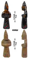 Burma Teak Jasper Marble & Michael Angelo Royal Bishop Series Chess Set – Handcrafted Luxury Pieces