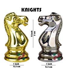 Premium Solid Brass Staunton Series Chess Pieces Set – Luxury Chess Set with Classic Design