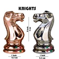 Solid Brass Staunton Series Chess Pieces Set – Premium Handcrafted Chessmen for Timeless Strategy Games