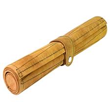Premium Leather Roll-Up Backgammon Set – Portable, Travel-Friendly Game with Classic Design for Backgammon Enthusiasts