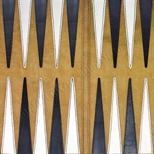 Premium Leather Roll-Up Backgammon Set – Portable, Travel-Friendly Game with Classic Design for Backgammon Enthusiasts