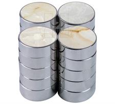 Premium Metallic Edge White Onyx Backgammon Checkers – Elegant & Durable Game Pieces