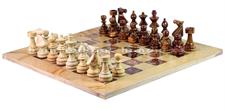 Coral & Red Onyx Marble European Series Chess Set with Handcrafted Staunton Pieces and Elegant Faux Leather Storage Box – Premium Decorative Stone Chess Board for Collectors & Gift Giving