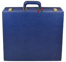 Premium Ostrich Textured PU Leather Chess Storage Box – Elegant and Durable Organizer